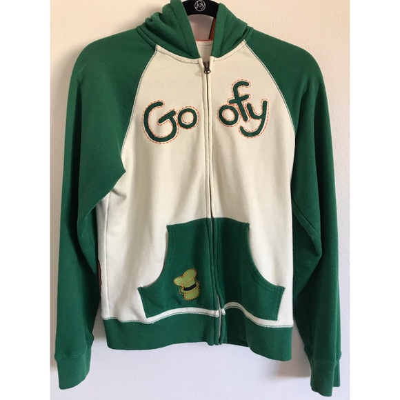 Goofy zip up hoodie Clearance